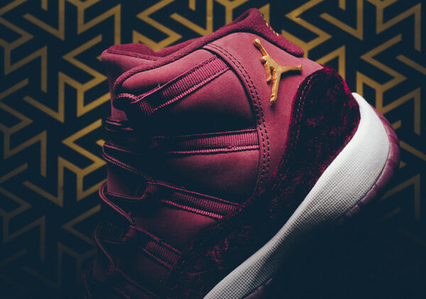 Giày Nike Air Jordan 11 Retro GG Heiress 'Velvet' 852625-650 - Ảnh 3