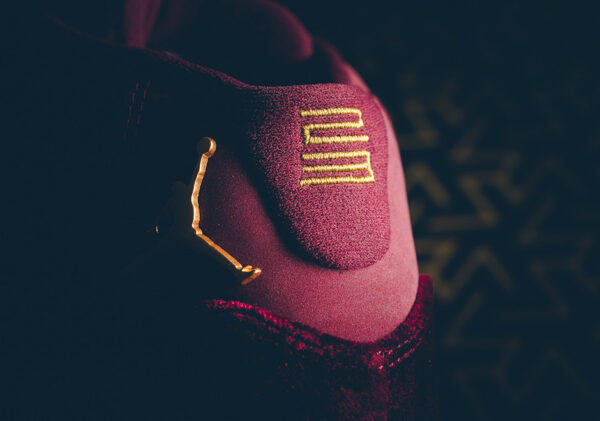 Giày Nike Air Jordan 11 Retro GG Heiress 'Velvet' 852625-650 - Ảnh 7