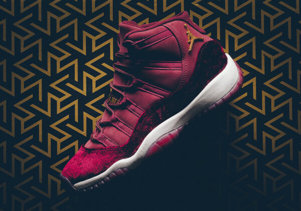 Giày Nike Air Jordan 11 Retro GG Heiress 'Velvet' 852625-650 - Ảnh 2