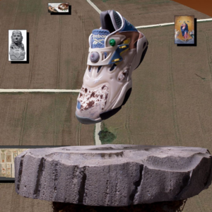 Alternative view of Giày Reebok Brain Dead x Pump Court CT Pathways FW4675