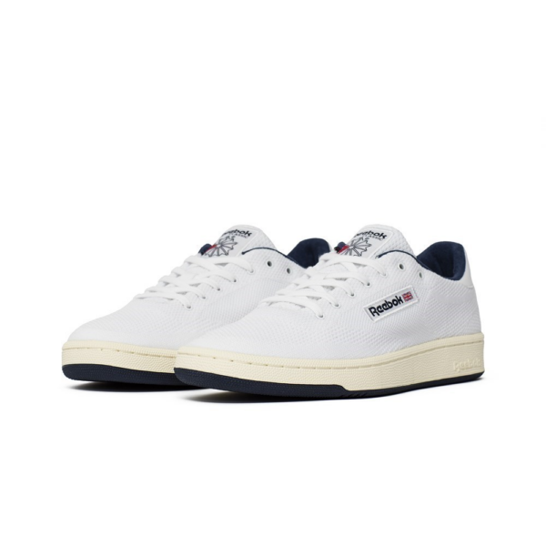 Giày Reebok Club C 85 Ultra Knit Classic 'White Navy' BS5270 - Ảnh 4