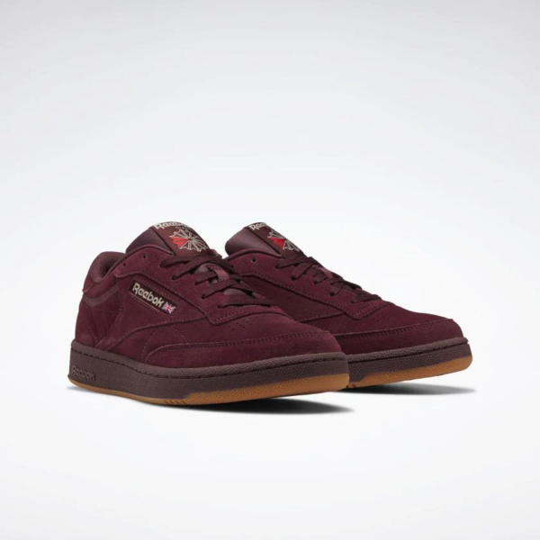 Giày Reebok Club C 85 'Maroon' G57635 - Ảnh 4