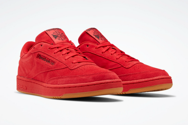 Giày Reebok Club C 85 'Monochromatic Red' FW6629 - Ảnh 3