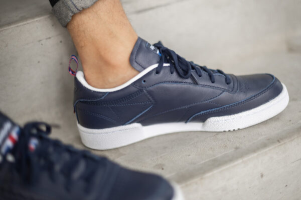 Giày Reebok Club C 85 Vector 'Navy White' FW7799 - Ảnh 6