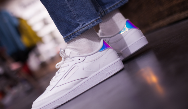 Giày Reebok Wmns Club C 85 'Iridescent' FV1996 - Ảnh 5