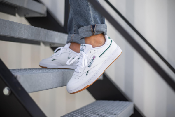 Giày Reebok Club C 85 'Cream White Dark Green' FW4294 - Ảnh 5