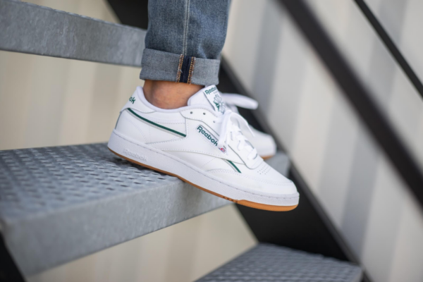 Giày Reebok Club C 85 'Cream White Dark Green' FW4294 - Ảnh 6