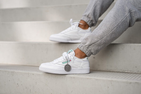 Giày Reebok Club C 85 'White Glen Green' FX3874 - Ảnh 3