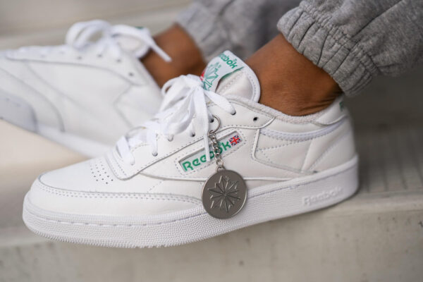Giày Reebok Club C 85 'White Glen Green' FX3874 - Ảnh 6