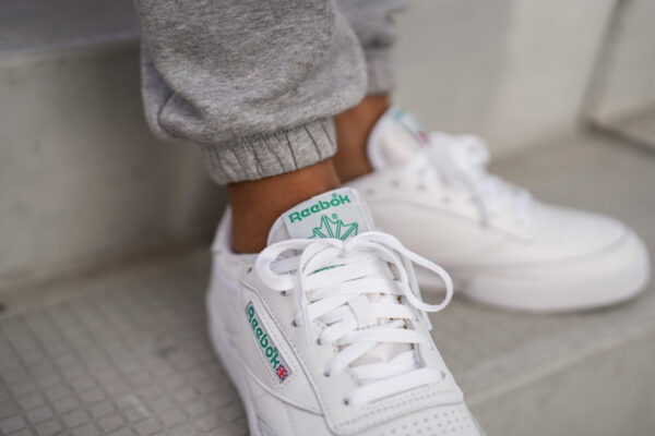 Giày Reebok Club C 85 'White Glen Green' FX3874 - Ảnh 7