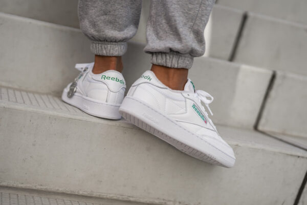 Giày Reebok Club C 85 'White Glen Green' FX3874 - Ảnh 2