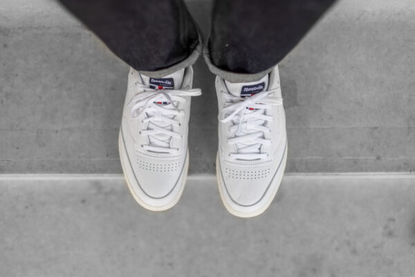Giày Reebok Club C 85 'White Chalk' FW7798 - Ảnh 7