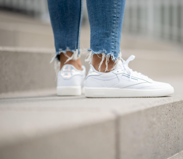 Giày Reebok Wmns Club C 85 'White' CN7753 - Ảnh 2