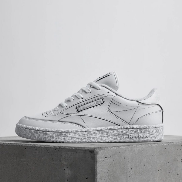 Giày Reebok Maison Margiela x Club C 'White' H02407 - Ảnh 2
