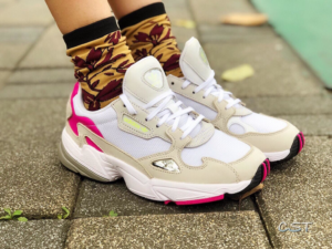 Alternative view of Giày Adidas Wmns Falcon 'Cloud White' CM8537