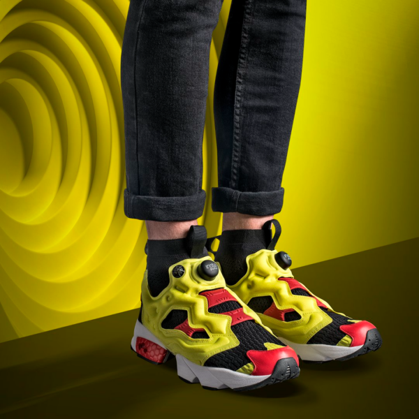 Giày Reebok InstaPump Fury Ultraknit OG Black Hypergreen BS6367 - Ảnh 4