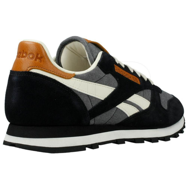Giày Reebok Cl Leather CH 'Black White' M45452 - Ảnh 3