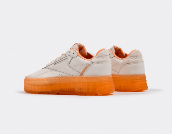 Giày Reebok MadWomen x Wmns Club C Double Geo Sandtrap Sunwash GY8058 - Ảnh 2