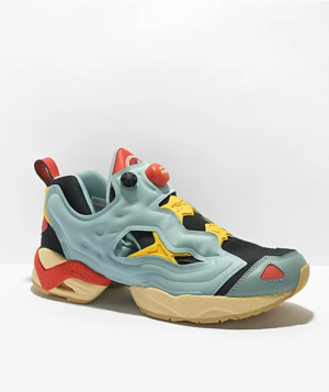 Giay Reedok Looney Tunes Instapump Fury 95 'White Blue' GZ4948
