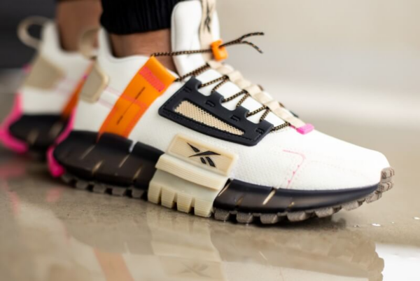 Giày Reebok Zig Kinetica Edge 'Alabaster Orange Pink' FV3835 - Ảnh 4