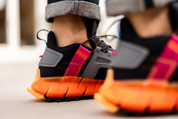 Giày Reebok Zig Kinetica Edge 'Black Pink Orange' FU8182 - Ảnh 5