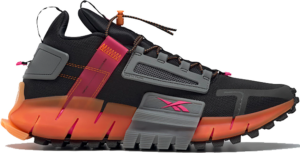 Giày Reebok Zig Kinetica Edge 'Black Pink Orange' FU8182