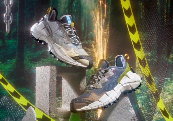 Giày Reebok Zig Kinetica II Edge 'Grey' GX0117 - Ảnh 3