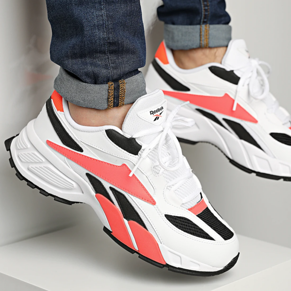Giày Reebok EVZN White Orange FX3693 - Ảnh 7