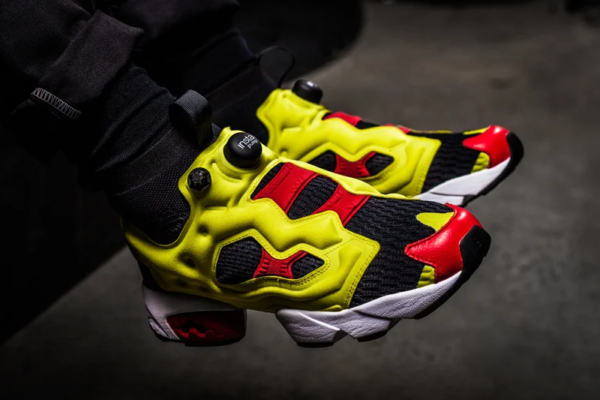 Giày Reebok InstaPump Fury Ultraknit OG Black Hypergreen BS6367 - Ảnh 8