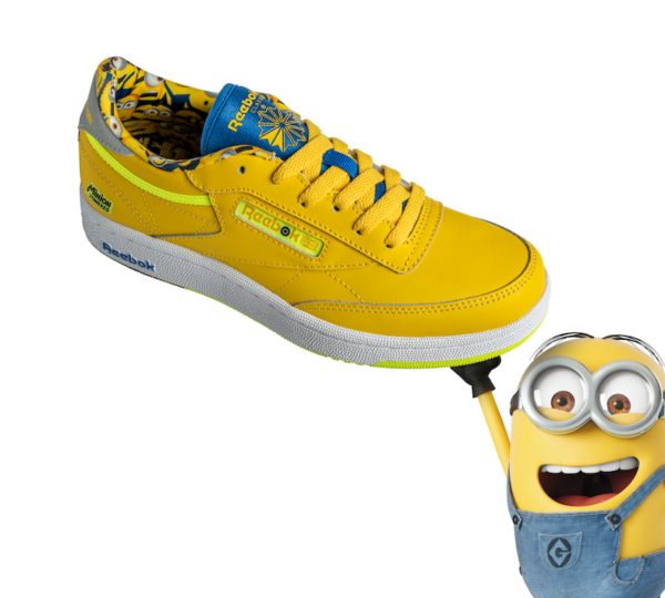 Giày Reebok Illumination's Minions x Club C 85 J 'Minions' FX3352 - Ảnh 2
