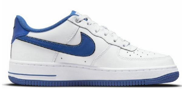 Giay Nike Air Force 1 LV8 GS White Game Royal DO3809-100