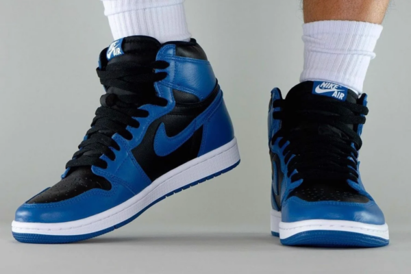 Giày Nike Air Jordan 1 Retro High OG 'Dark Marina Blue' 555088-404 - Ảnh 2