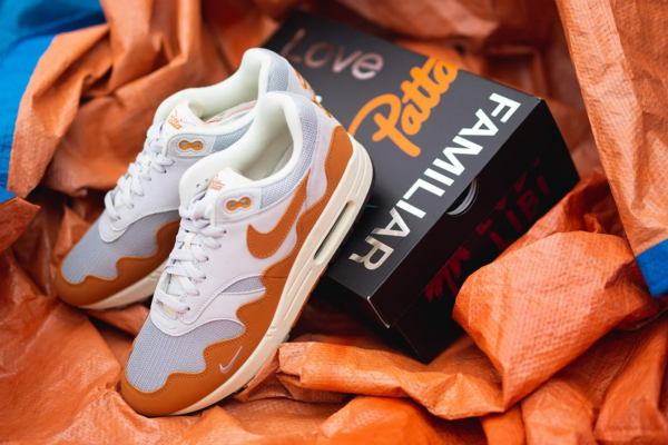 Giày Nike Patta x Air Max 1 'Monarch' DH1348-001 - Ảnh 7
