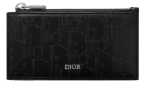 Vi Dior Zipped Card Holder 'Black Dior' 2ESBC250VPD-H03E