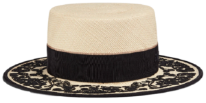 Mu Dior Odeo Small Brim Hat 'Natural Straw' 31ORN966X185-C160