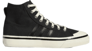 Giay Adidas Originals Nizza High Rf 74 'Black' GX8488