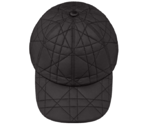 Mu Dior D-Player Cannage Cap 'Black Quilted' 25PCA922A153-C900