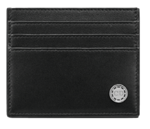 Vi Dior Card Holder 'Black CD Button' 2LECH135CDB-H00N