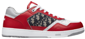 Giay Dior B27 Low 'Red Gray Dior' 3SN272ZIR-H360