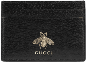 Vi Gucci Animalier Card Case 'Black' 523685-DJ20T-1000