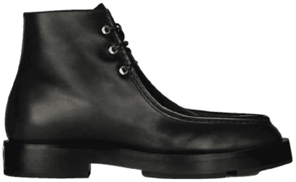 Giày Givenchy Squared Lace Up 'Black' BH6037H0Z9-001