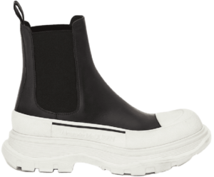 Giày Alexander Mc.Queen Tread Slick 'Black White'