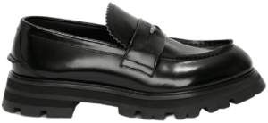 Giày Alexander Mc.Queen Seal Logo Loafer 'Black'