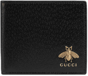 Ví Gucci Leather Animalier 'Black' 523664-DJ20T-1000
