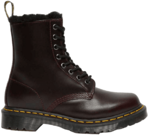 Giày Dr.Martens 1460 Serena Faux Fur Lined Lace Up 'Cherry' 26238601