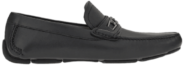 Giày Salvatore Ferragamo Driver Gancini 'Black' 020803-753791