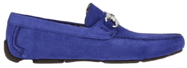 Giày Salvatore Ferragamo Driver Gancini 'Golfo Blue' 020350-753170