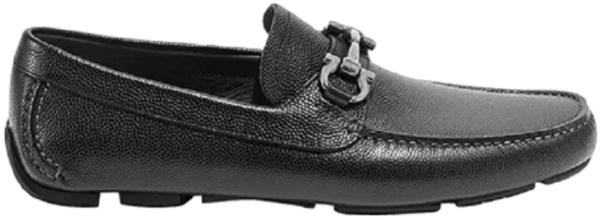 Giày Salvatore Ferragamo Driver Gancini 'Black' 024728-671739