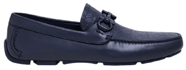 Giày Salvatore Ferragamo Driver Gancini 'Navy Blue' 02C398-745586