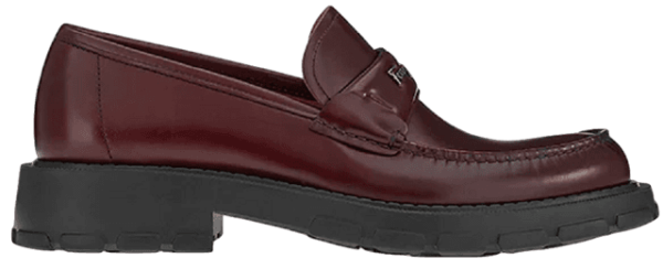 Giày Salvatore Ferragamo Moccasin Signature 'Nebbiolo' 020620-750528